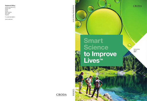 Thumbnail Croda International Sustainability Report 2019