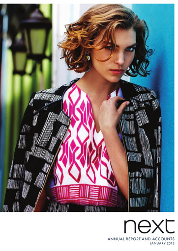Thumbnail Next plc
 Annual Report 2012-2013