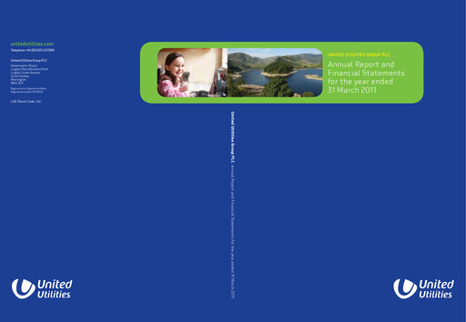 Thumbnail United Utilities Annual Report 2010-2011