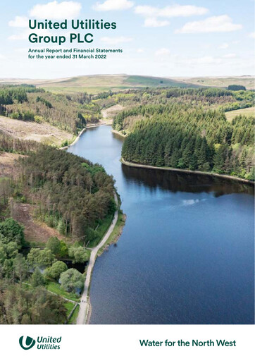 Thumbnail United Utilities Annual Report 2022