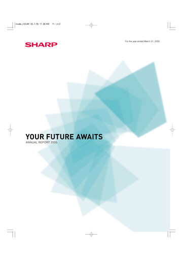 Miniature Sharp Corporation Rapport annuel 2005