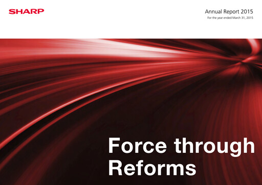 Miniature Sharp Corporation Rapport annuel 2015