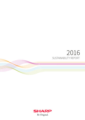 Thumbnail Sharp Corporation Sustainability Report 2016