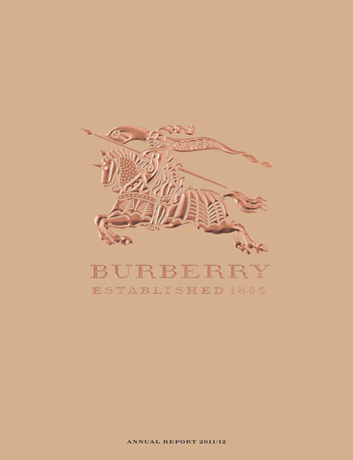 Miniature Burberry Rapport annuel 2011-2012