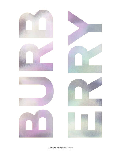 Miniature Burberry Rapport annuel 2019-2020