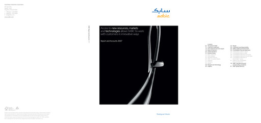 Thumbnail SABIC Annual Report 2007