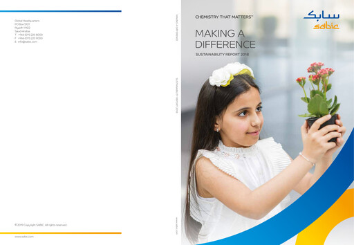 Vorschaubild SABIC Nachhaltigkeitsbericht 2018