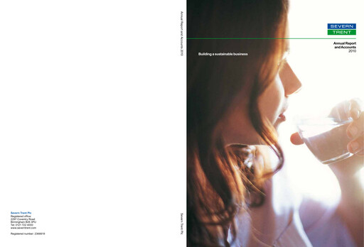 Thumbnail Severn Trent Annual Report 2010