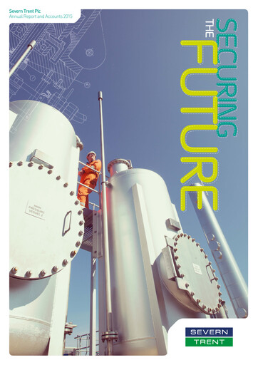Thumbnail Severn Trent Annual Report 2015