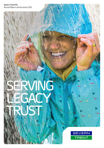 Thumbnail Severn Trent Annual Report 2016