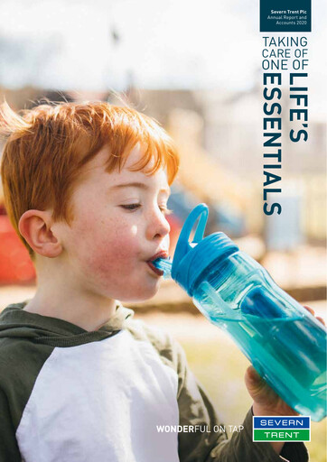 Thumbnail Severn Trent Annual Report 2020