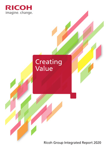 Thumbnail Ricoh Company Annual Report 2020