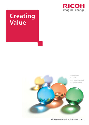 Thumbnail Ricoh Company Sustainability Report 2012
