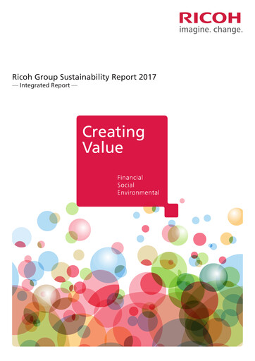 Thumbnail Ricoh Company Sustainability Report 2017