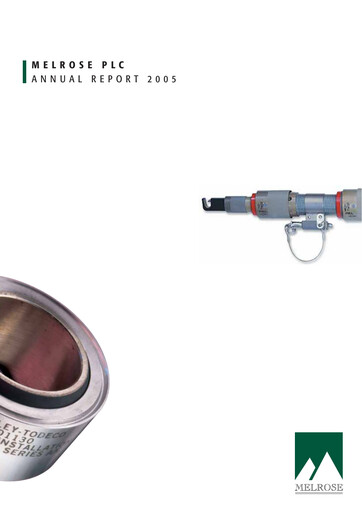 Thumbnail Melrose Industries Annual Report 2005