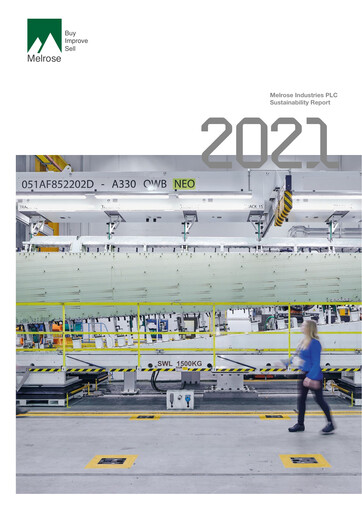 Thumbnail Melrose Industries Sustainability Report 2021