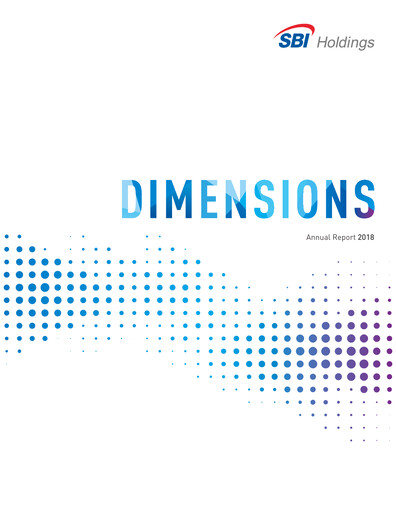 Thumbnail SBI Holdings Annual Report 2018