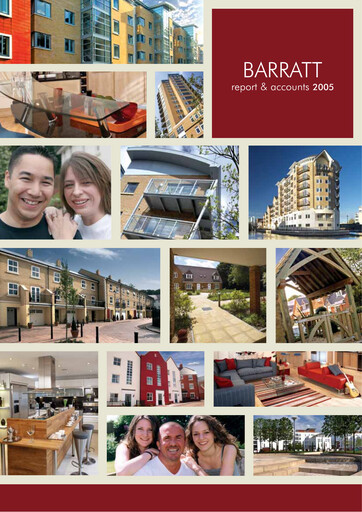 Thumbnail Barratt Redrow Annual Report 2005