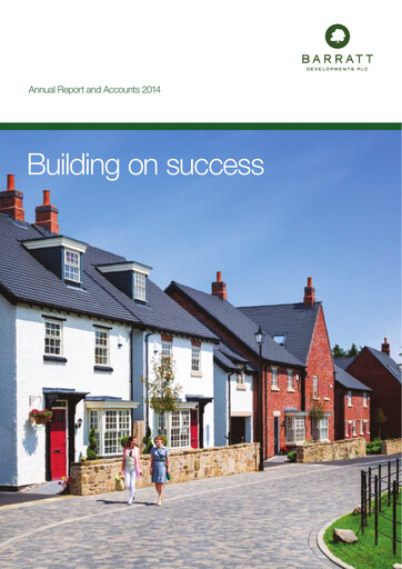 Thumbnail Barratt Redrow Annual Report 2014