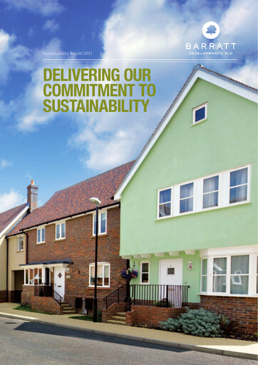 Thumbnail Barratt Redrow Sustainability Report 2011
