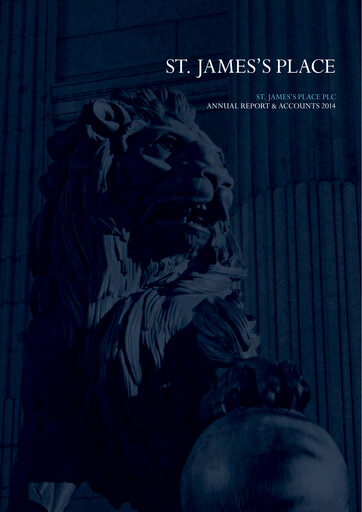 Thumbnail St. James's Place Annual Report 2014