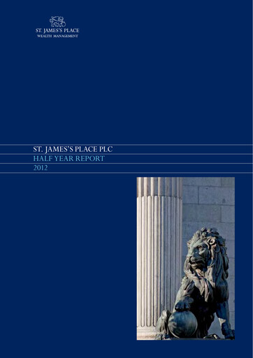 Vorschaubild St. James's Place Halbjahresbericht 2012-h1