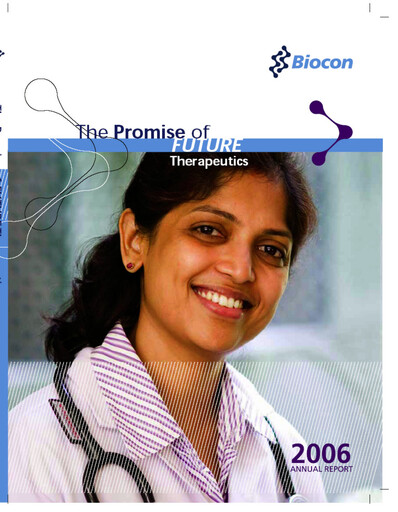 Thumbnail Biocon Annual Report 2006