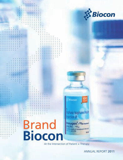 Thumbnail Biocon Annual Report 2011