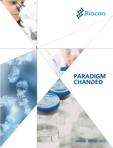 Thumbnail Biocon Annual Report 2013