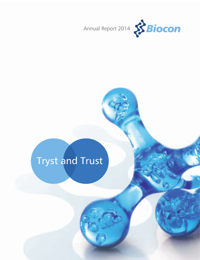 Thumbnail Biocon Annual Report 2014