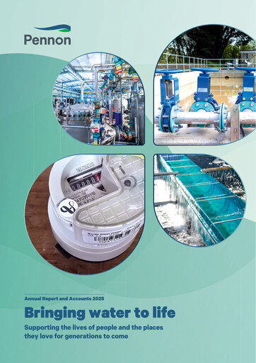 Thumbnail Pennon Group Annual Report 2025