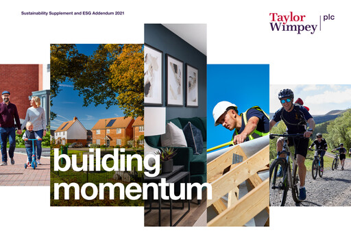 Thumbnail Taylor Wimpey Sustainability Report 2021