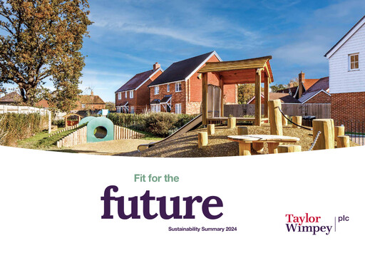 Thumbnail Taylor Wimpey Sustainability Report 2024