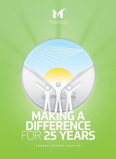 Miniature Marico
 Rapport annuel 2015-2016