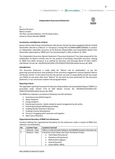 Thumbnail Marico
 ESG Report 2025-2026