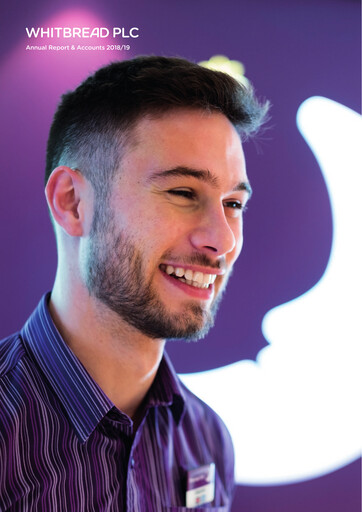 Thumbnail Whitbread Annual Report 2018-2019