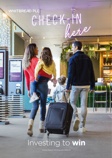 Thumbnail Whitbread Annual Report 2022-2023