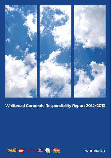 Thumbnail Whitbread ESG Report 2012-2013