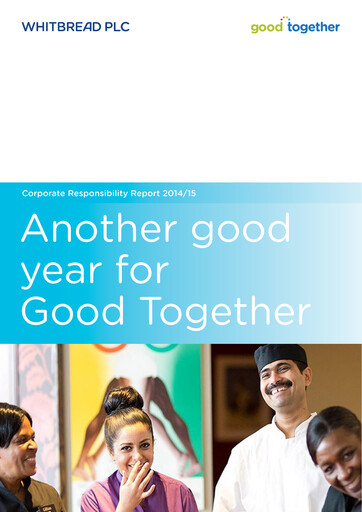 Thumbnail Whitbread ESG Report 2014-2015