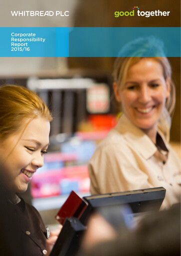 Thumbnail Whitbread ESG Report 2015-2016