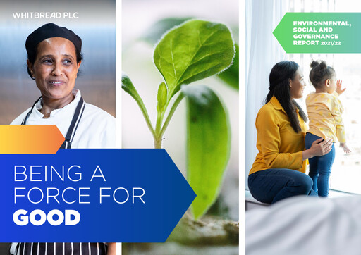 Thumbnail Whitbread ESG Report 2021-2022