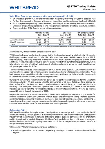 Thumbnail Whitbread Quarterly Report 2019-2020-q3