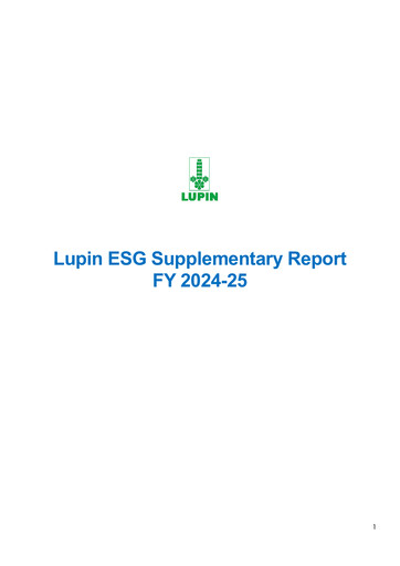 Thumbnail Lupin Limited
 ESG Report 2024-2025