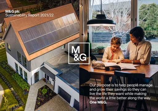 Thumbnail M&G plc Sustainability Report 2021-2022