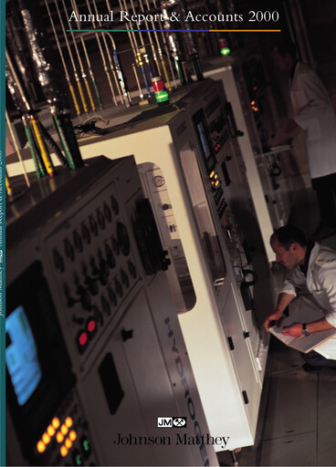 Thumbnail Johnson Matthey Annual Report 2000