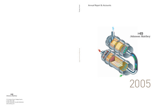 Thumbnail Johnson Matthey Annual Report 2005