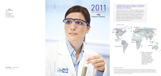 Thumbnail Johnson Matthey Annual Report 2010-2011
