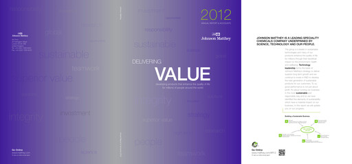 Thumbnail Johnson Matthey Annual Report 2011-2012