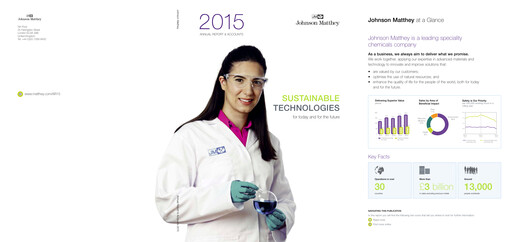 Thumbnail Johnson Matthey Annual Report 2014-2015