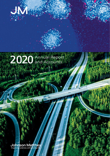Thumbnail Johnson Matthey Annual Report 2019-2020